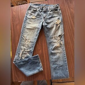 Levi’s 511 men’s distressed jeans